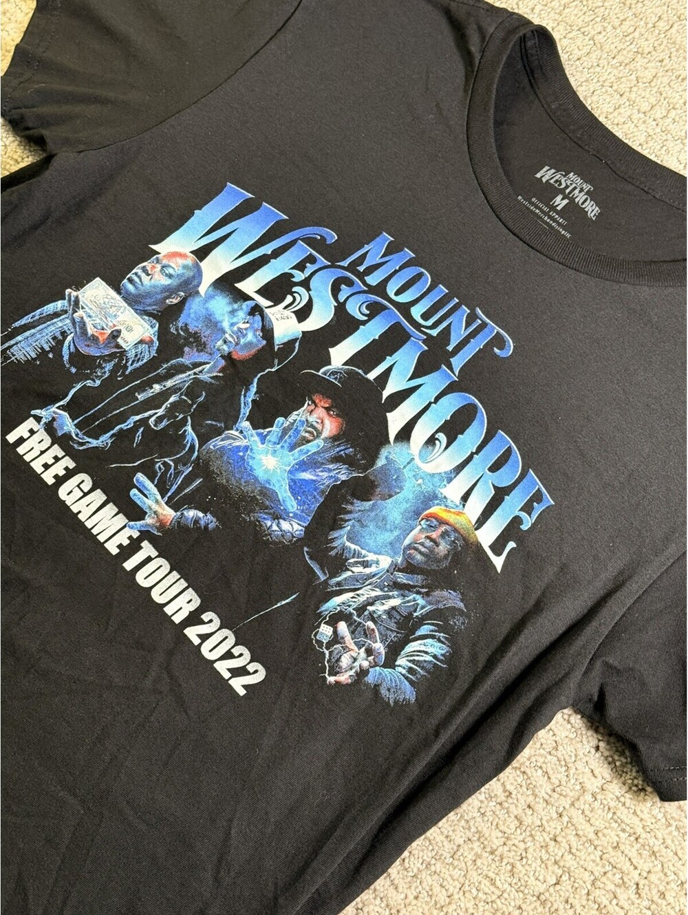 Mount Westmore 2022 Free Game Tour Ice Cube Snoop Dogg Too Short Shirt M  SKU128